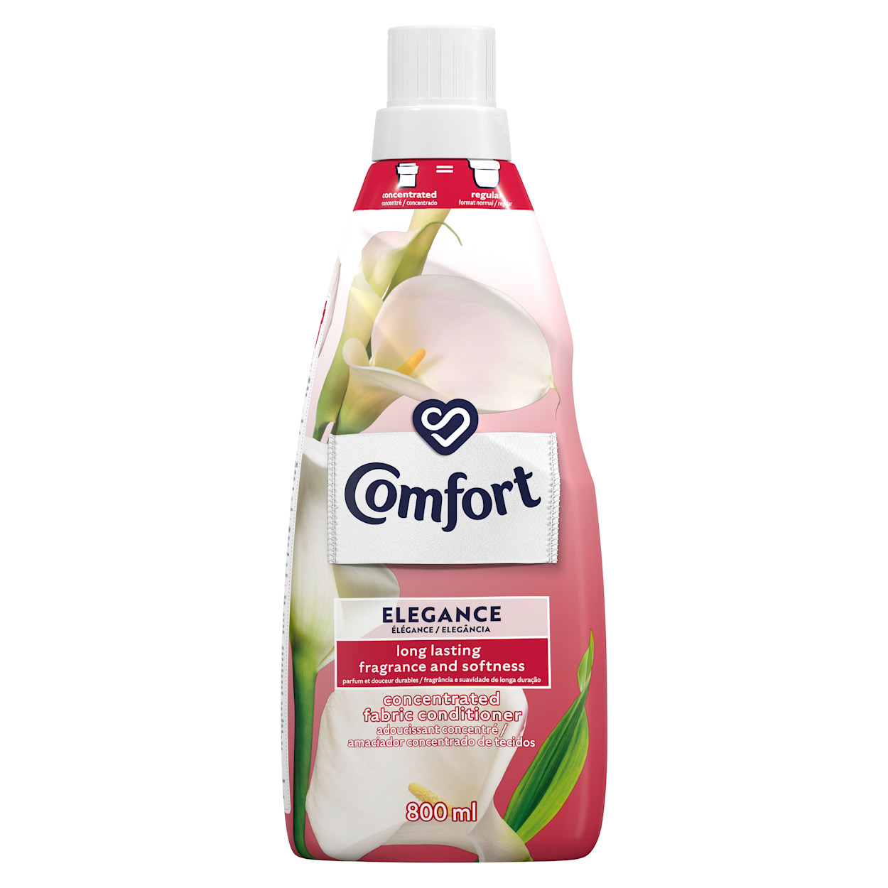 Comfort Elegance Concentrated Laundry Fabric Softener Packshot 